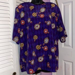 Vintage Women Notations Blouse Size 16 W